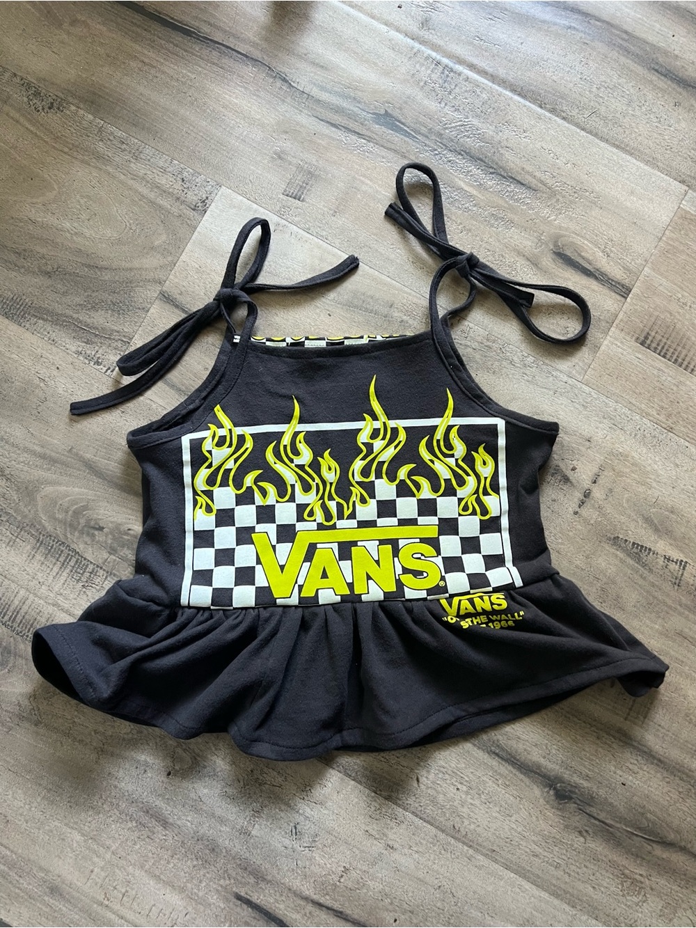 Remake vans kids tank top
